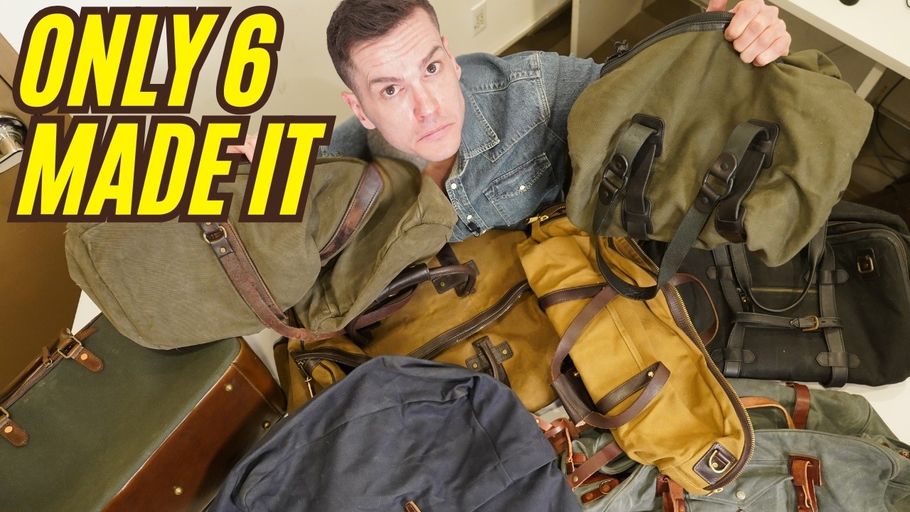6 прочных дорожных сумок из брезента, которые лучше, чем Filson.