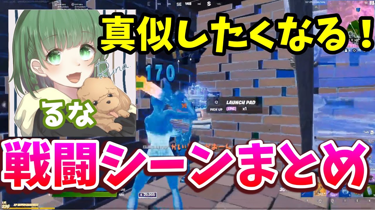 るなさんの対面集vol.10 【公認】【フォートナイト】【配信切り抜き】
