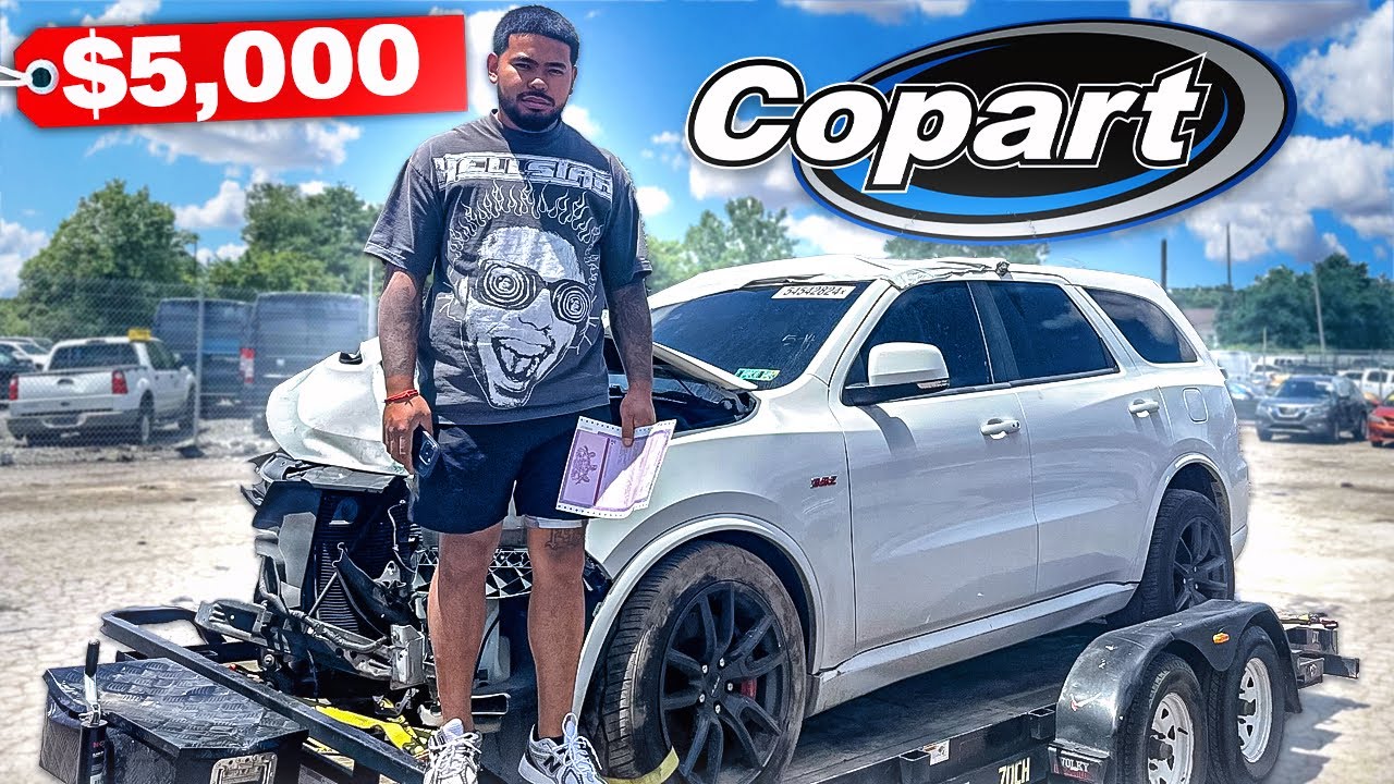 HOW TO BUY CARS ON COPART + PICKING UP MY NEW SRT DURANGO