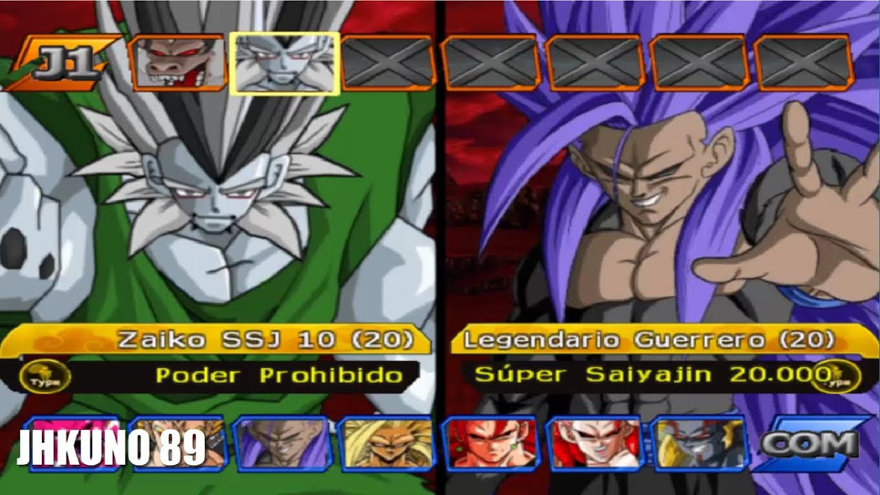 JHKUNO 89 vs MODS MAS CHETADOS 🔥 | ZAIKO SSJ 10 PODER PROHIBIDO vs GOKU SSJ 20.000 | DBZ BT3