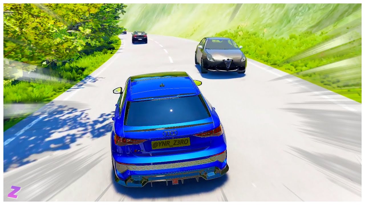 AUDI RS3 on Narrow Mountain Roads!