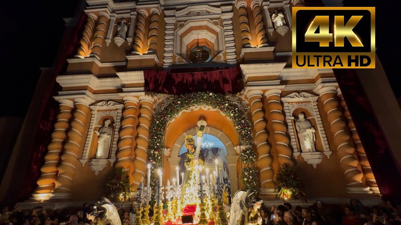 Entrada Jesús Nazareno de Jocotenango en su procesión de bodas de planta 2026