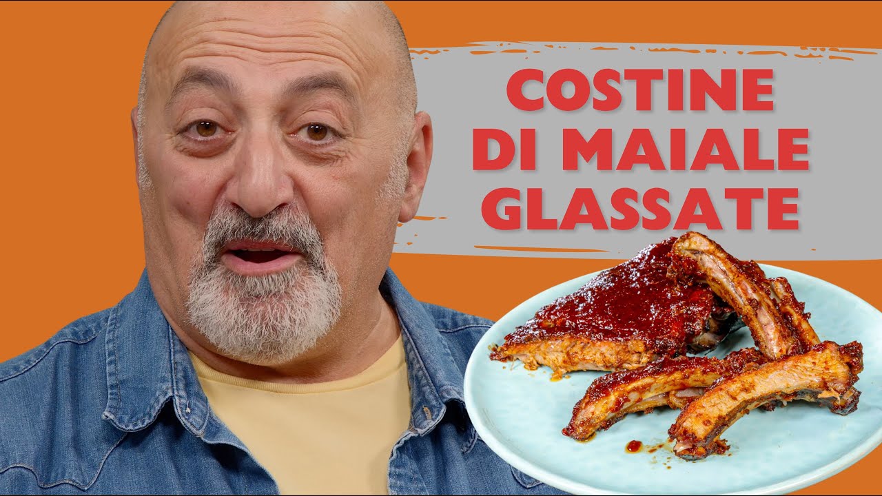 Costine di maiale glassate