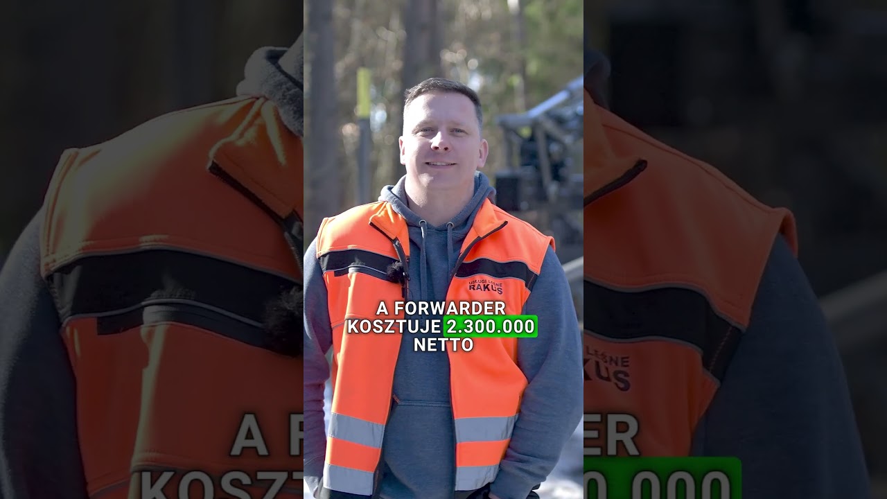Przyczepa Palms czy forwarder? Por&oacute;wnujemy koszty zakupu i eksploatacji #pracawlesie #zrywkadrzew