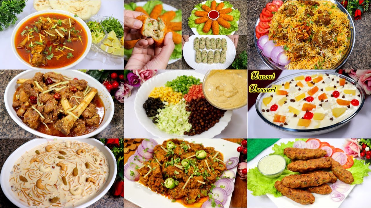Eid ul Azha Special Dawat Recipes | Eid Dawat Recipes By Tasty Food With Maria
