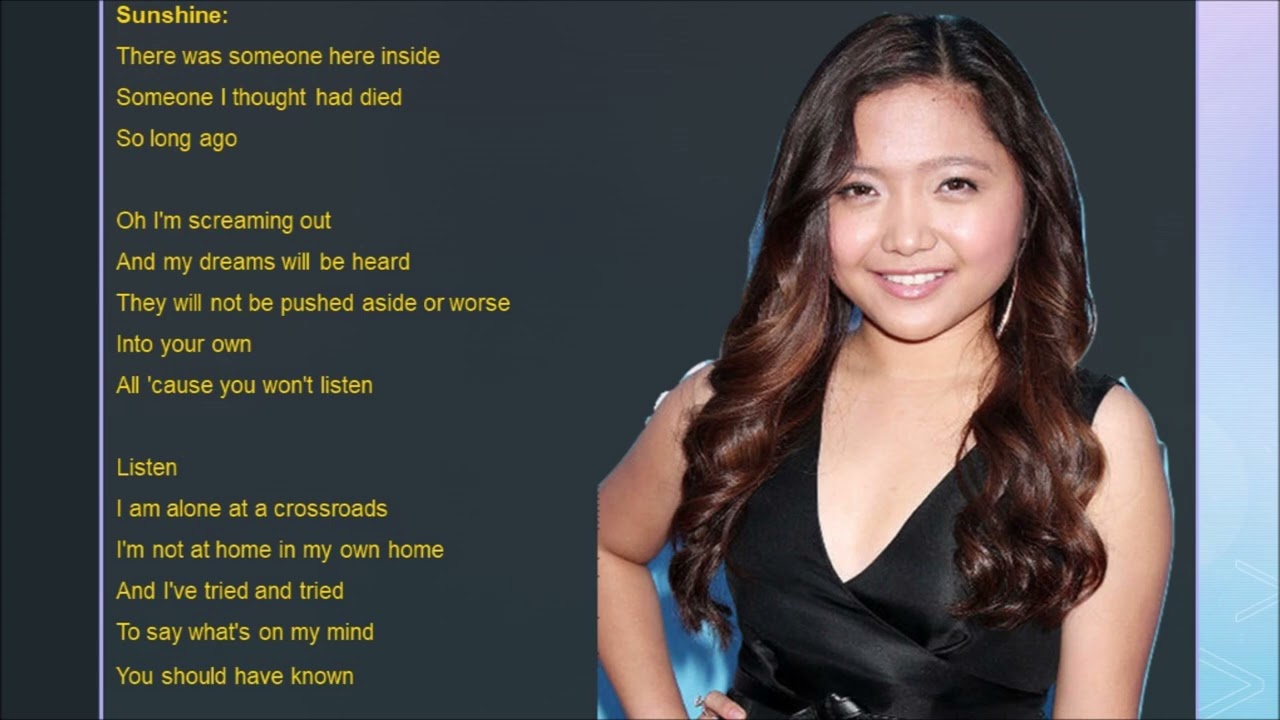 Listen Glee Lyrics