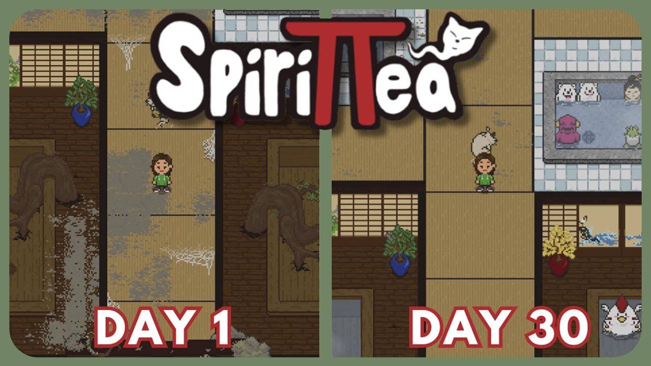 I played 30 days of Spirittea | First Impressions