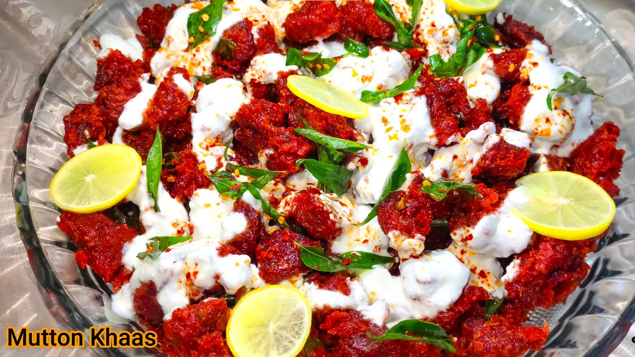 Mutton Khaas Recipe | Mutton Fry With Curry Leaves | Cook With Fara