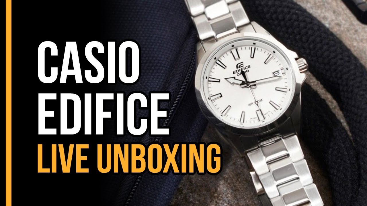 The coolest Casio Edifice! [LIVE Unboxing]