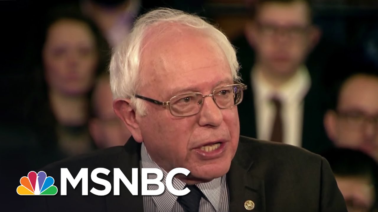 Bernie Sanders: Donald Trump Entices Violence In America | MSNBC