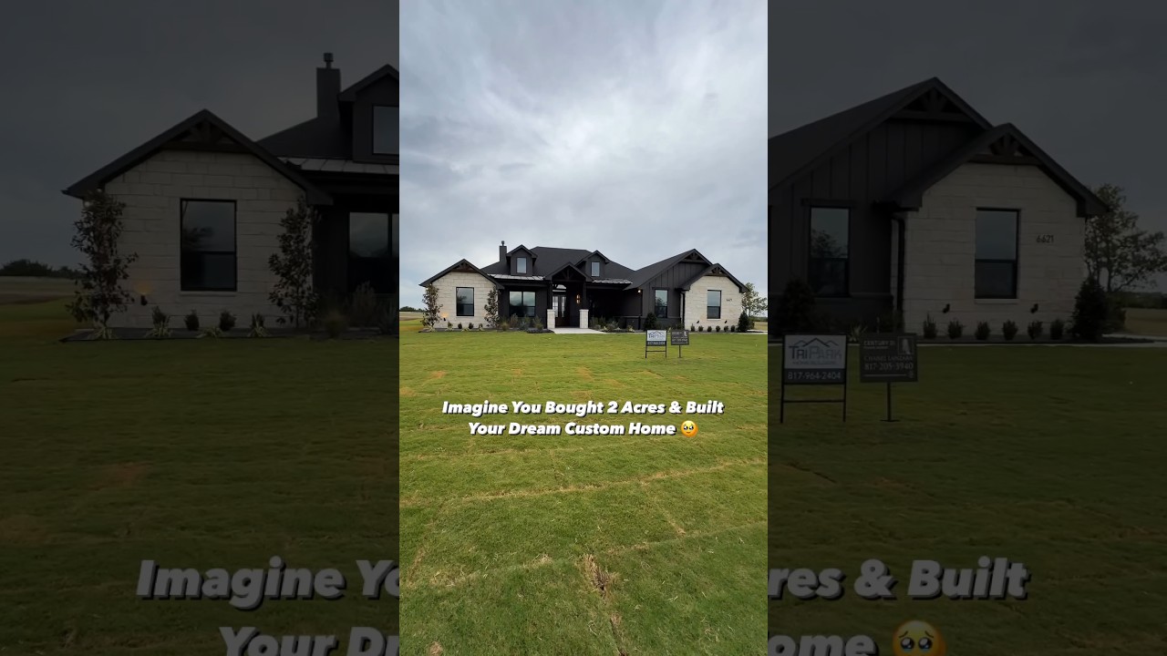 Imagine You Bought 2 Acres & Built Your Dream House&hellip;