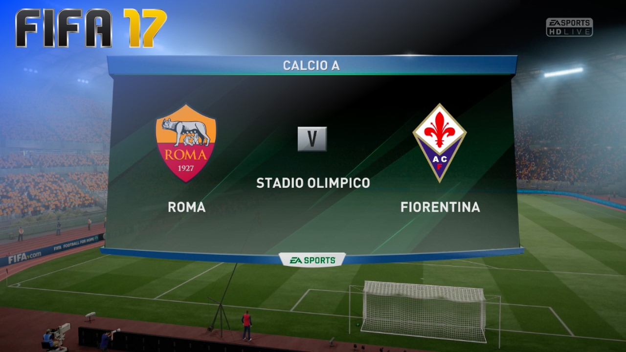 FIFA 17 - AS Roma vs. Fiorentina @ Stadio Olimpico