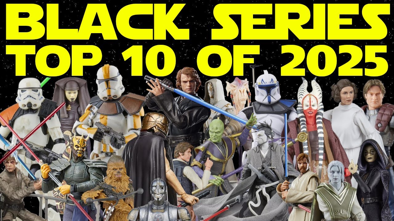 10 лучших фигурок Star Wars Black Series 2025 года!