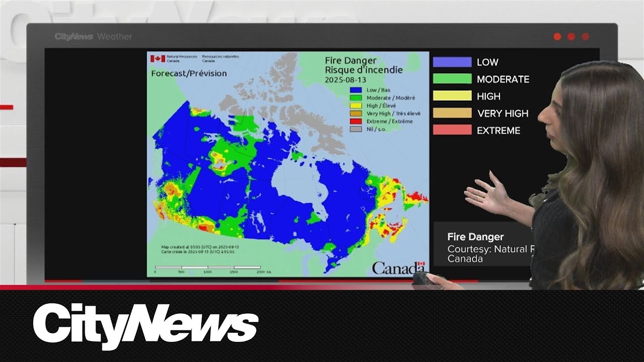 Fire danger risk lowers for Southern Ontario as heat warnings drop