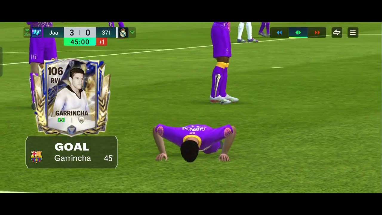 Fc mobile head to head challenge between fc barcelona vs Real madrid 