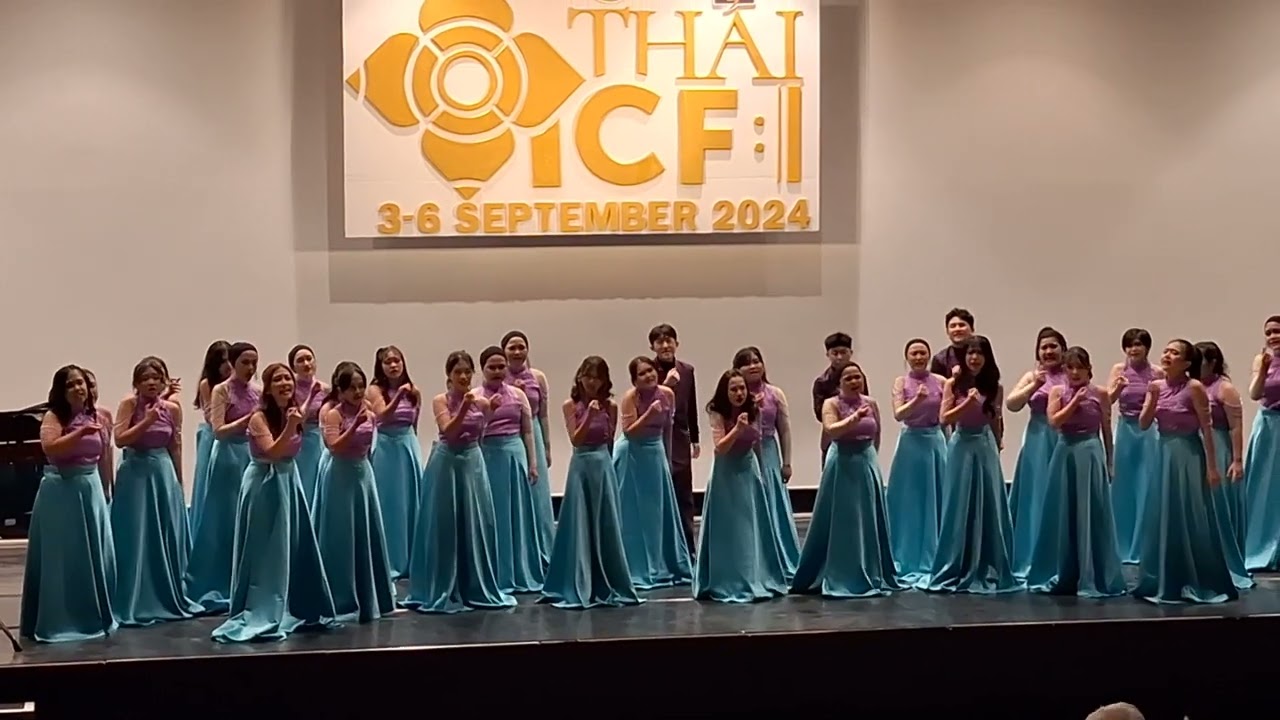 [Winner of Pop & Jazz Category] Sparkling Singers, Indonesia on Thailand Int'l Choral Festival 2024