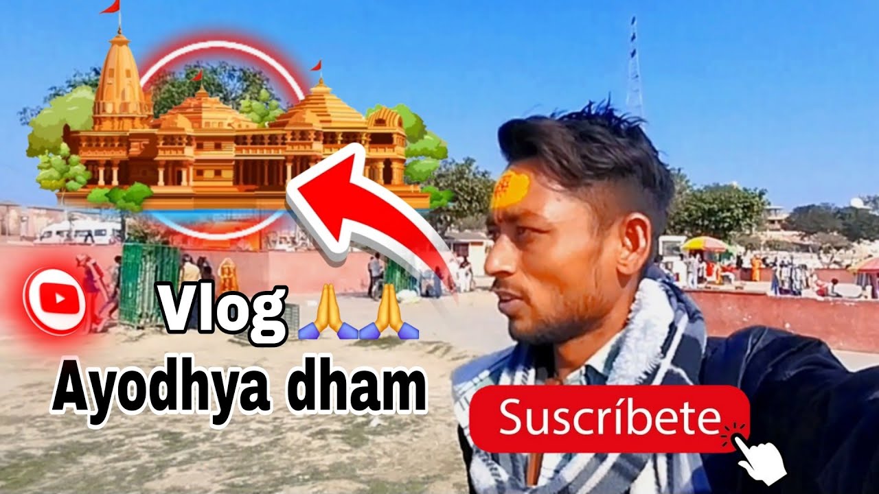 Ayodhya  dham ram mandir  vlog video  #vlog sapport  