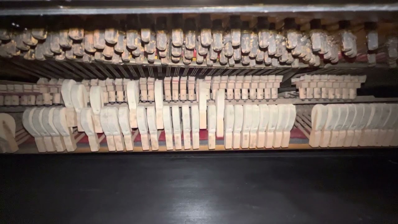 mistfulplays piano improv played on an old out of tune piano