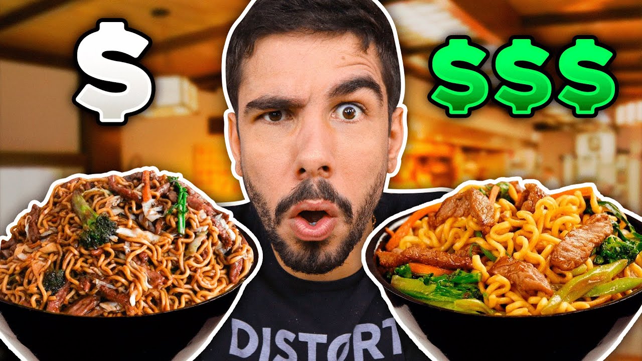 Do Mais Caro ao Mais Barato (Yakisoba)