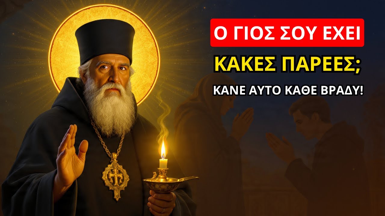 Άγιος Νεκτάριος: Αν ο γιος σου έχει κακές παρέες, κάνε αυτό κάθε βράδυ!