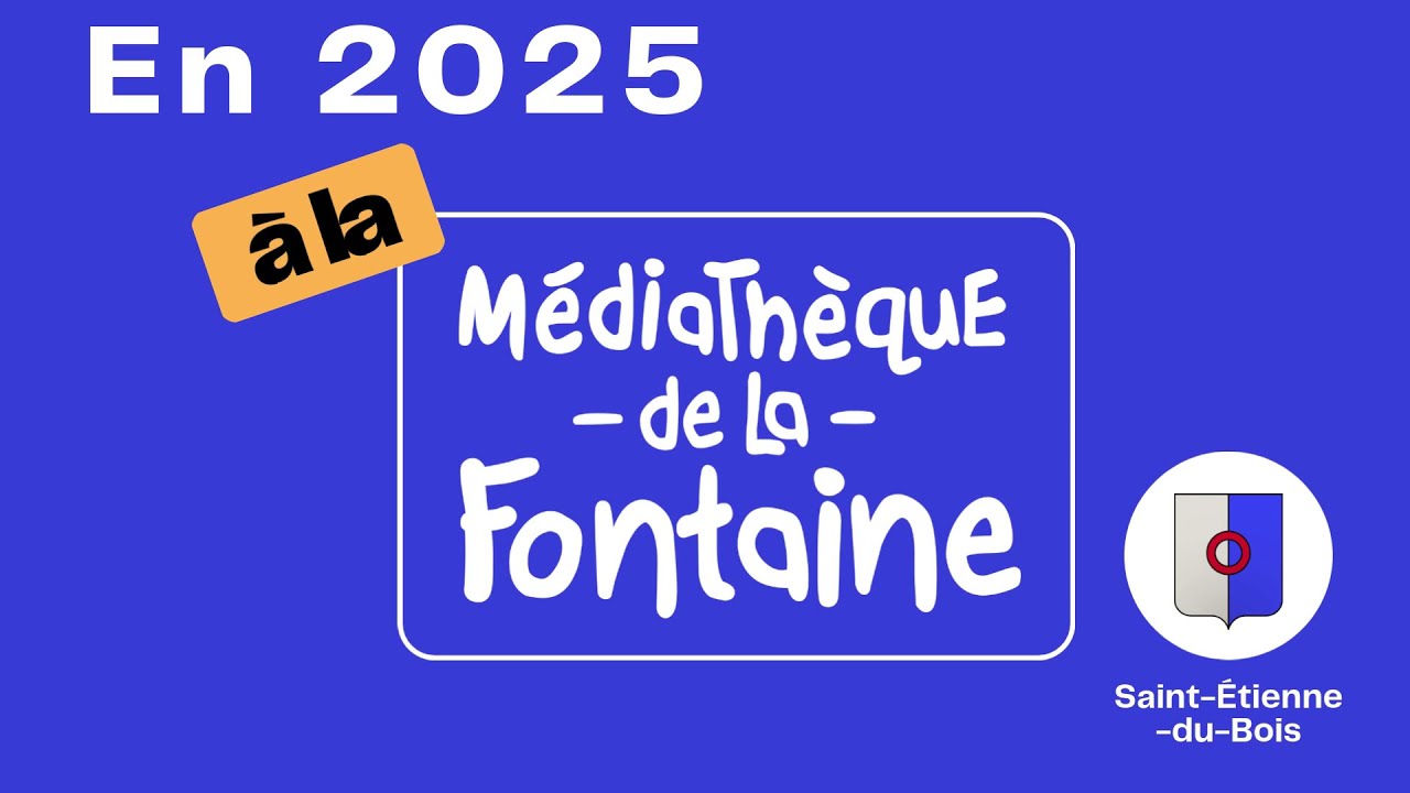 Soirée des Vœux de la municipalité 2026 - Présentation de la Médiathèque de la Fontaine