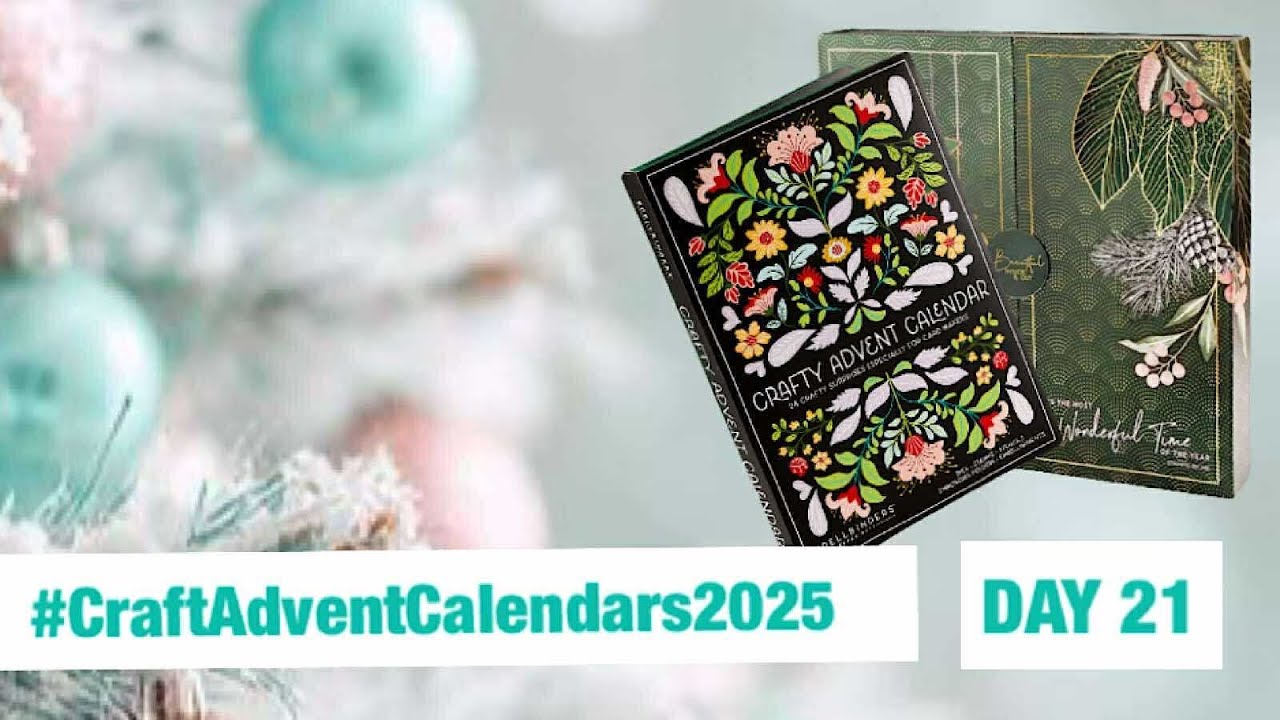 День 21 - Совместная работа над рождественскими календарями // #CraftAdventCalendars2025 | MJL Pa...