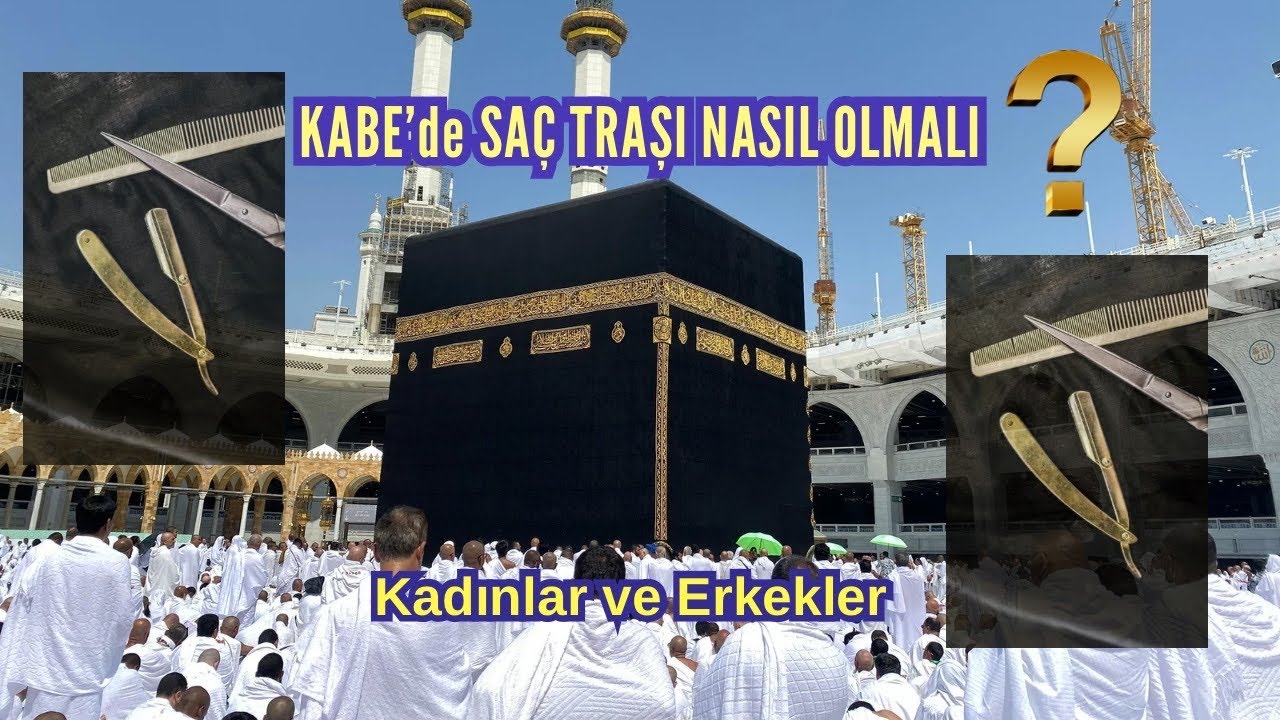 Kabe’de Traş Nasıl Olmalı 4K #umre #mekke