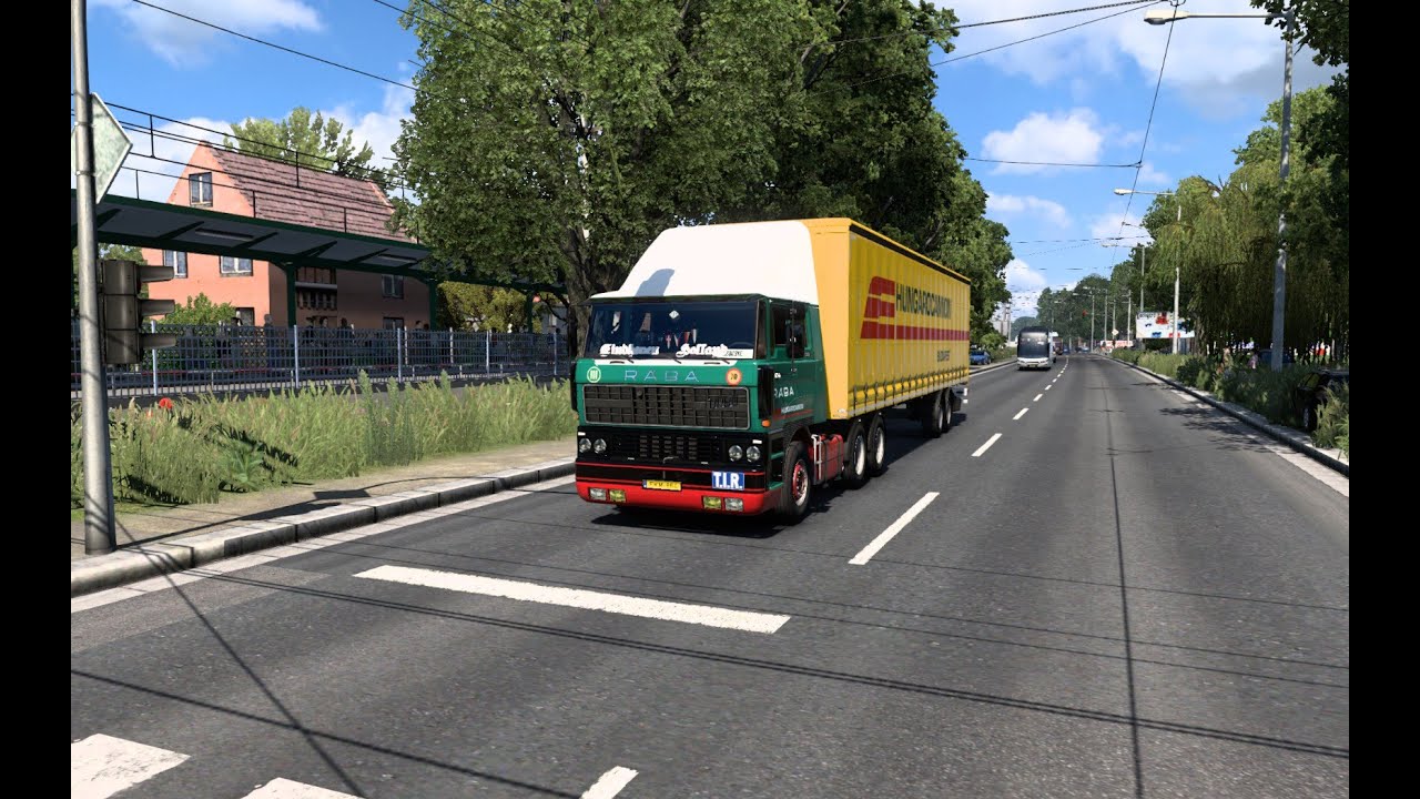 Ets 2 / Hungarocamion Magyar mapon / Rába Turbó