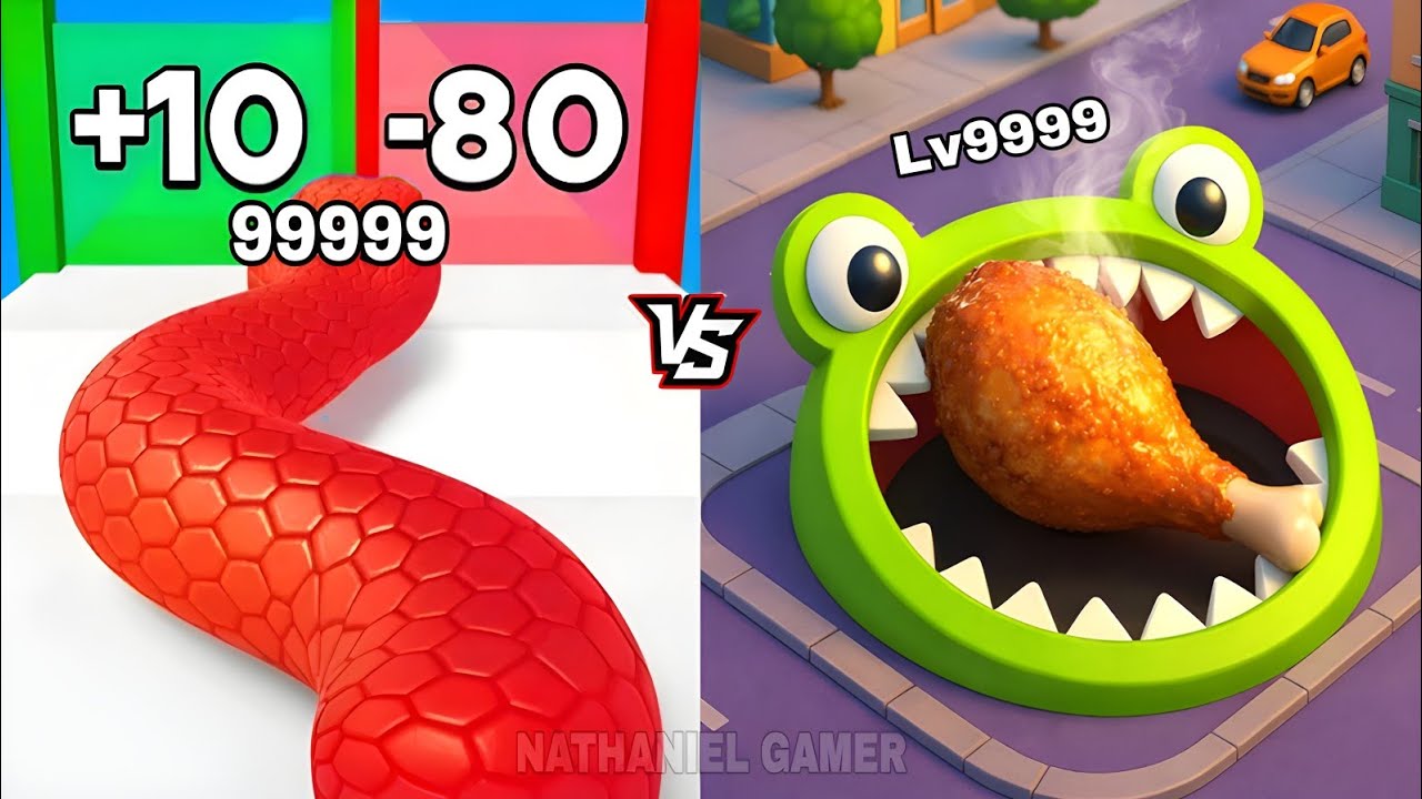 Hole.io vs Snake Run Race – Which One is Faster, Bigger, and Stronger? 🏆