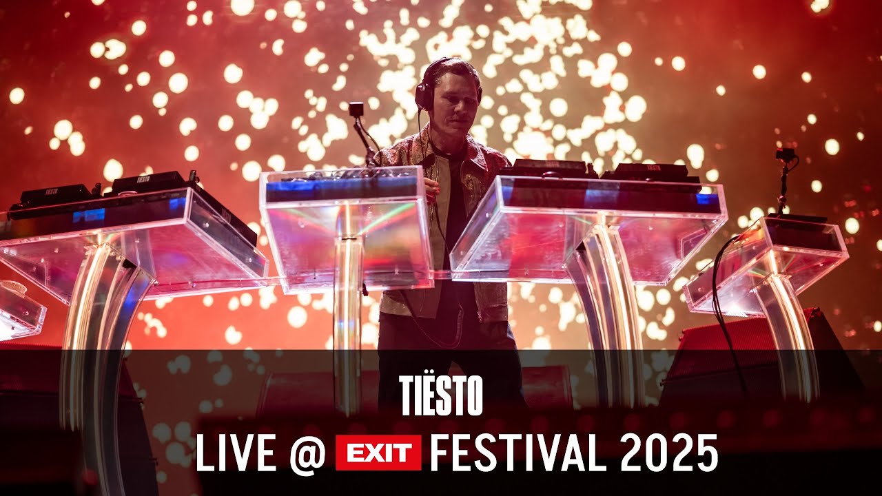 Tiësto - Live @ EXIT FESTIVAL 2025 60fps HDR
