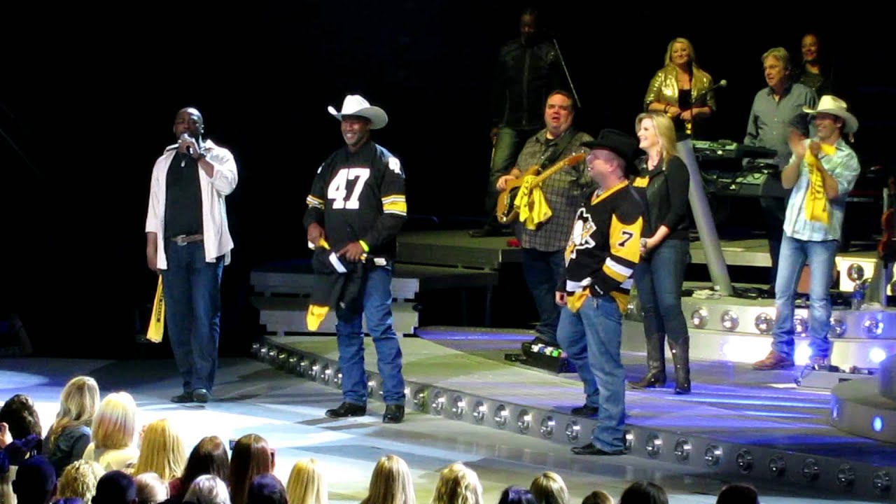 Garth Brooks-Pittsburgh Steelers Birthday Surprise