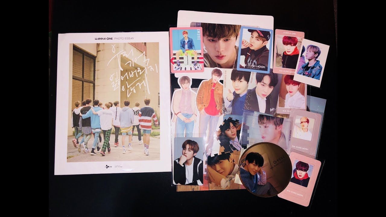 Wanna One ♡  HA SUNGWOON ♡ Photocard Collection