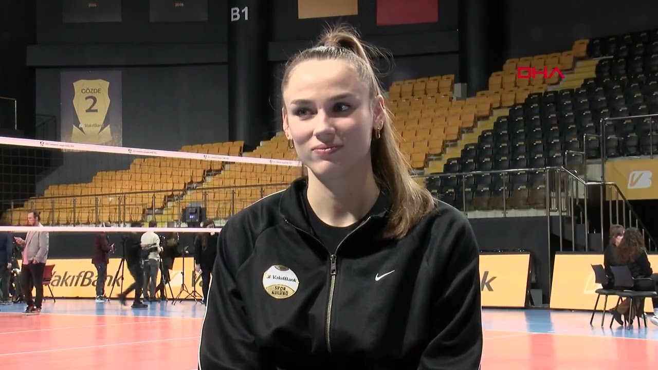 Sarah van Aalen: VakıfBank'taki en büyük fark kazanma baskısı