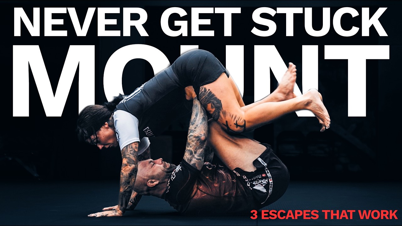 3 Simple Jiu Jitsu Mount Escapes Beginners Need