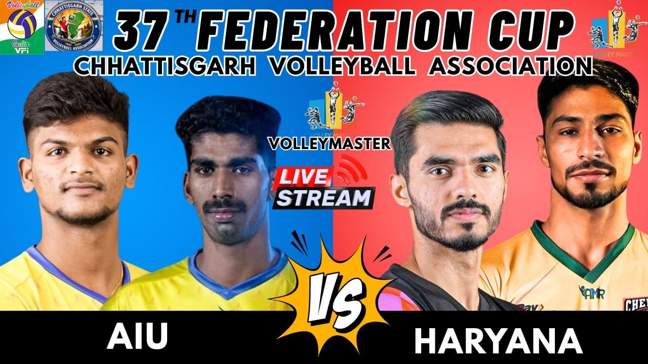 DAY-2|MEN| HARYANA VS AIU | 37TH FEDERATION CUP ,RAIPUR CHHATTISGARH.