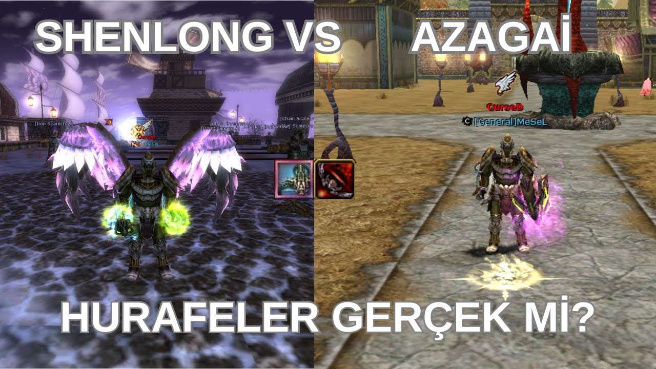 Knight Online SHENLONG VS AZAGAİ / Hurafeler gerçek mi? / 5.000TL Fiyat Farkı Mantıklı Mı?