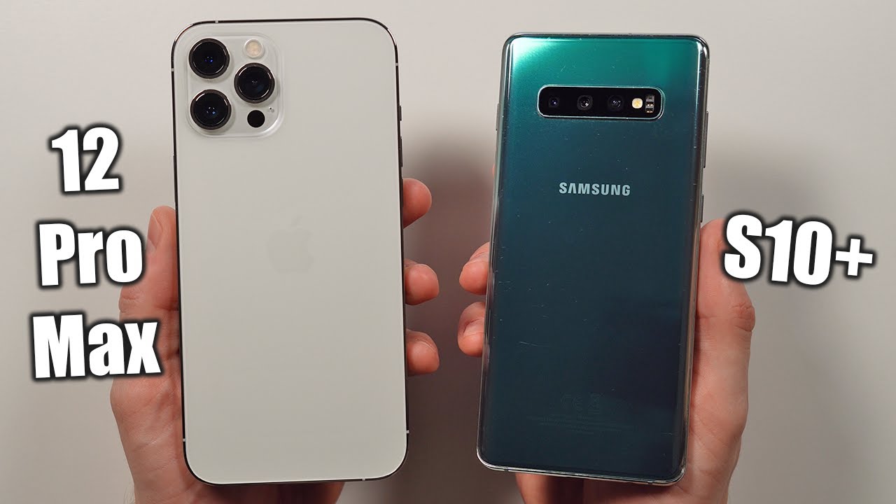 iPhone 12 Pro Max vs Samsung S10 Plus in 2022 🔥 Speed Test
