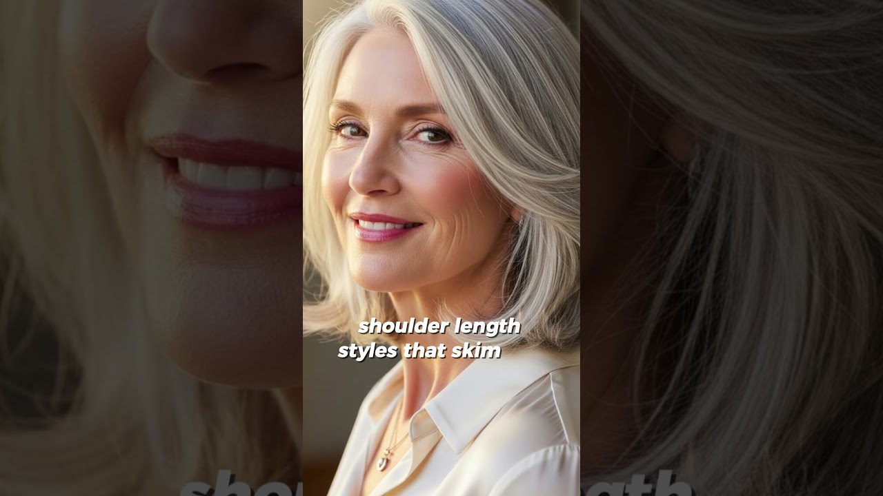 Shoulder-Length Hairstyles That Always Look Classy Over 60
