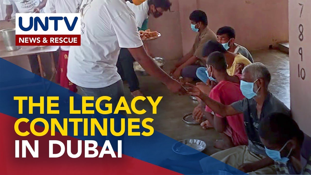 MCGI CARES: Mga Pinoy na nawalan ng trabaho sa Middle East, nabigyan ng food packs at groceries
