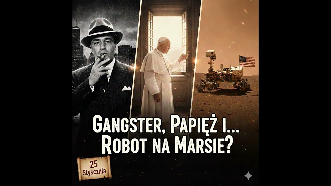 Gangster, Papież i... Robot na Marsie? Co ich łączy?!