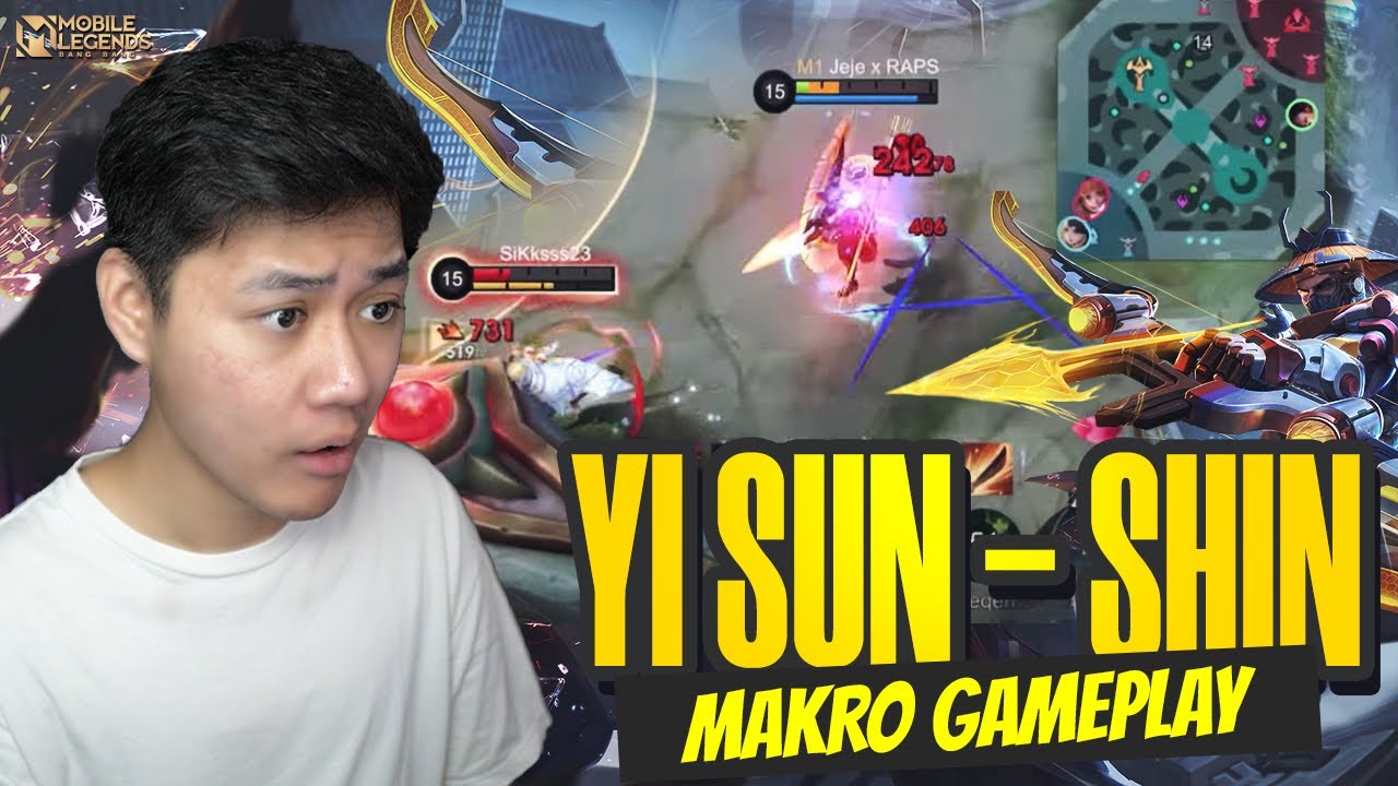 MAKRO YI SUN SHIN LATE GAME DARI KE PRESSURE JADI COMEBACK! - Mobile Legends