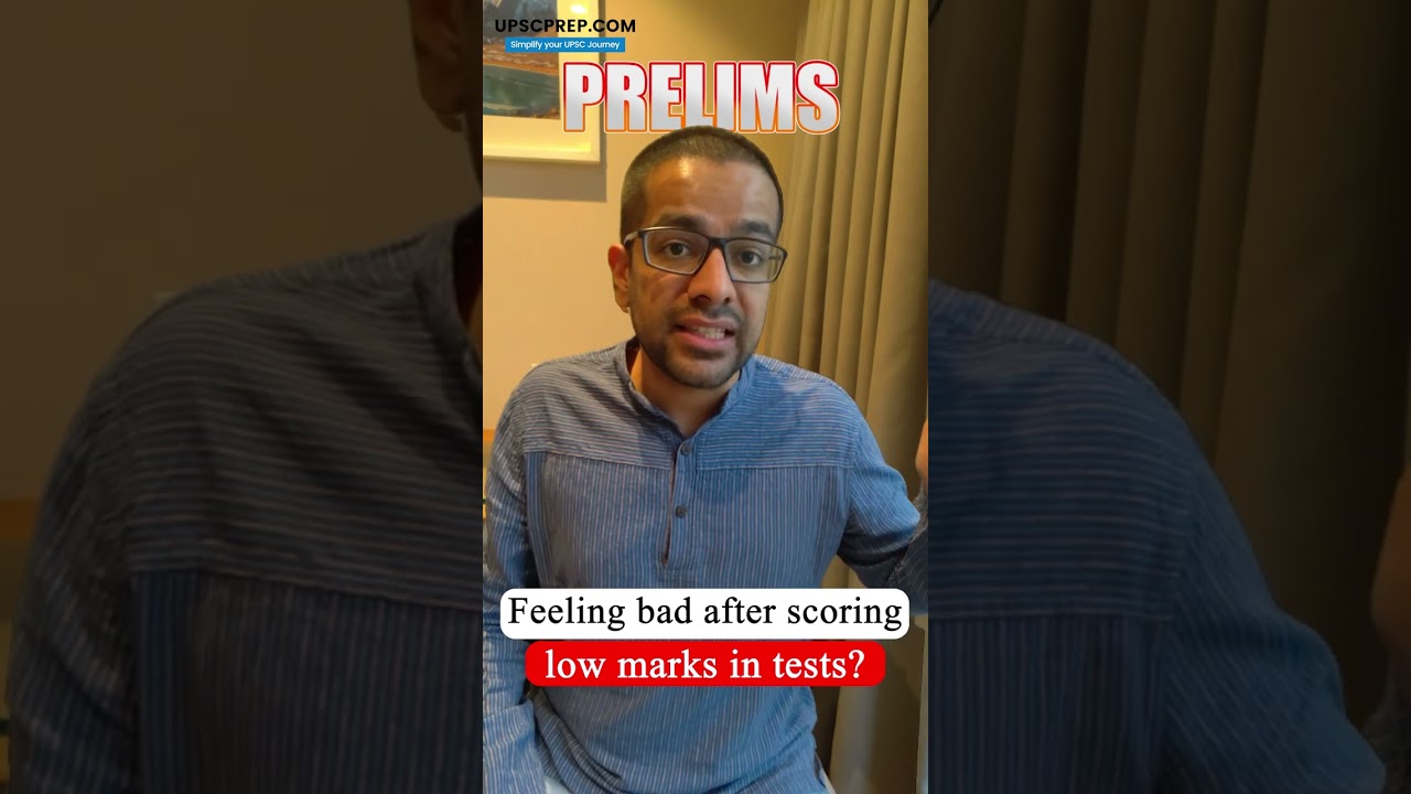 Scoring low in UPSC prelims tests?