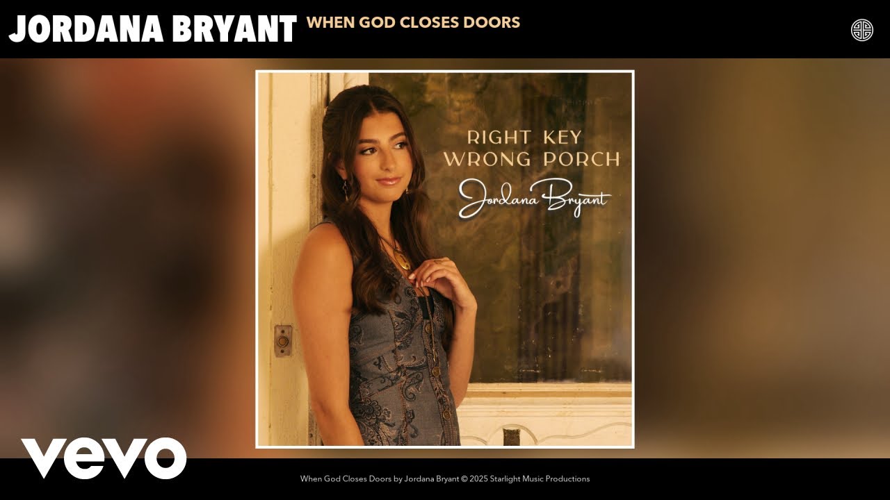 Jordana Bryant - When God Closes Doors (Official Audio)