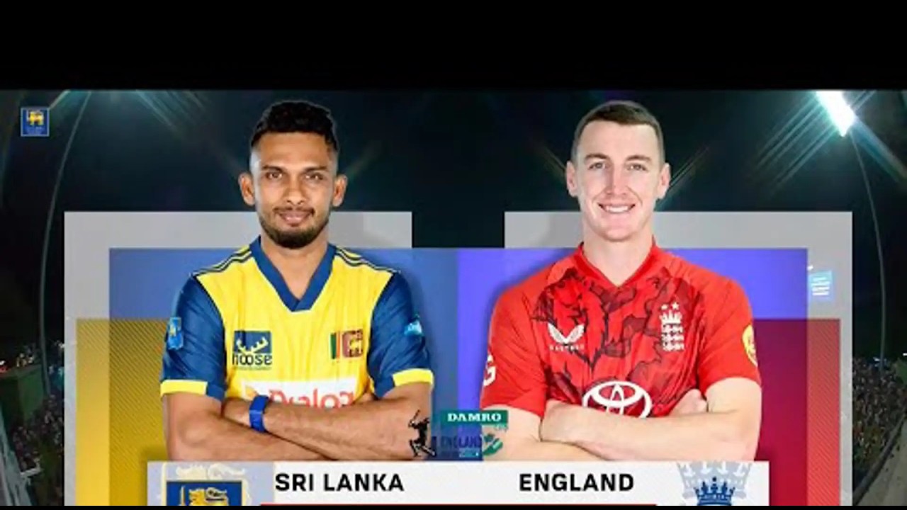 Sri Lanka Vs England 1st T20I Match.