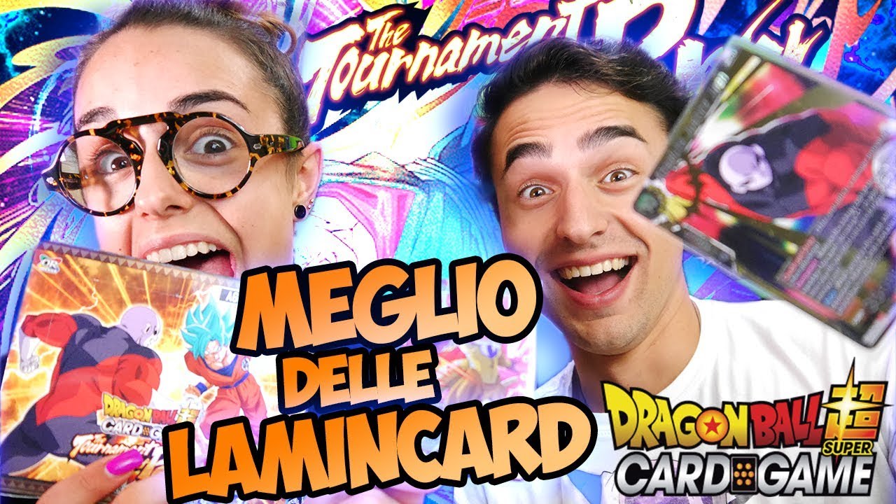 MEGLIO DELLE LAMINCARD! w/ MIA SORELLA. | Pack Opening Dragon Ball Super Card Game