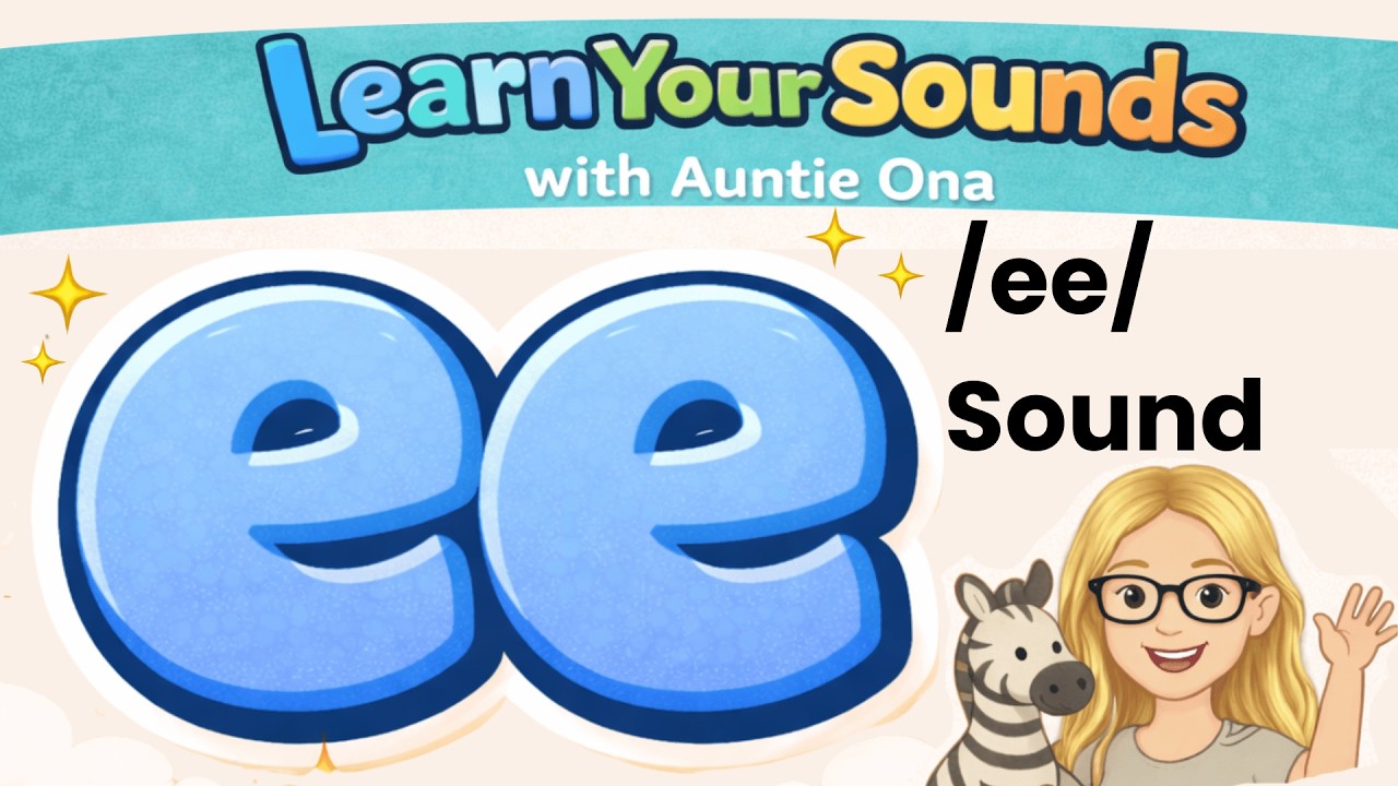 ‘ee’ Sound | Phonics for Kids | Blending & Real-Life Examples