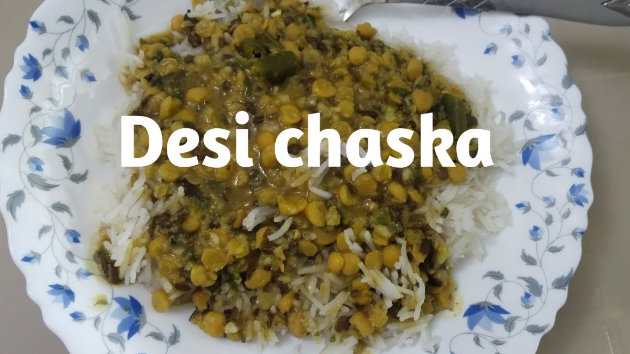 Desi Chaska | Daal Chawal Recipe 👍