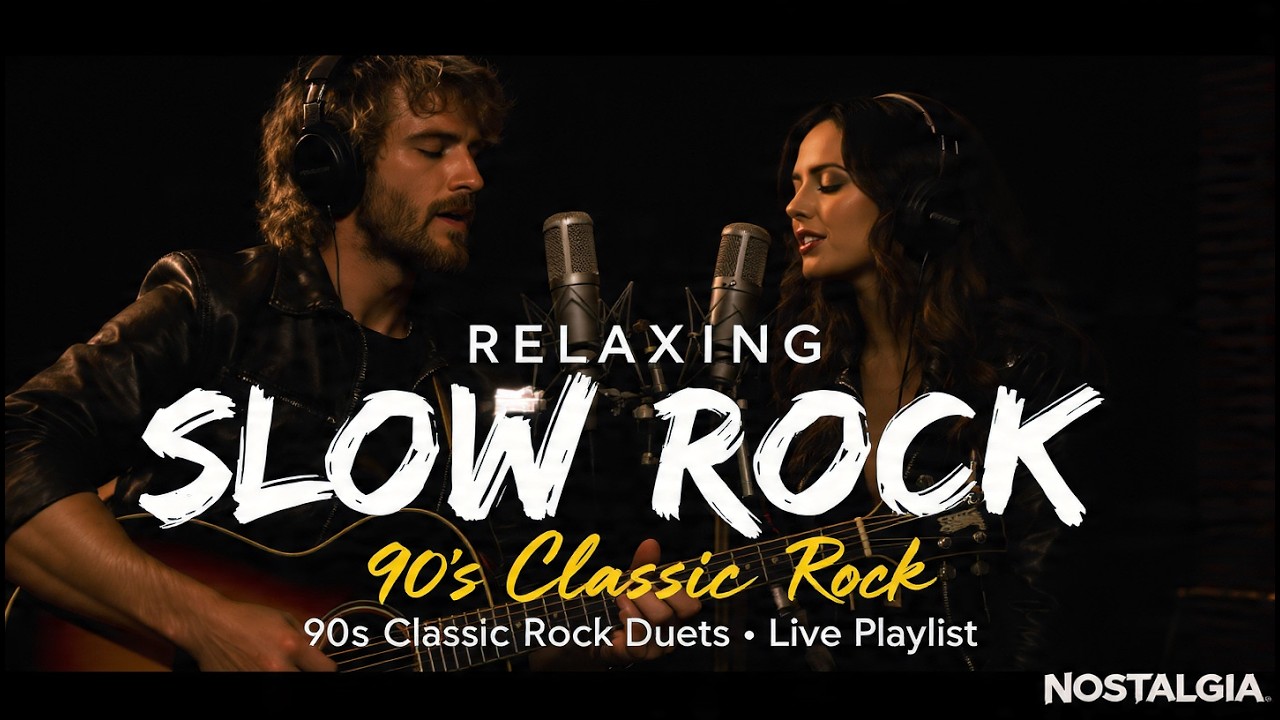 🌿 Peaceful Slow Rock Live Stream – Calm Rock Vibes for Relaxation