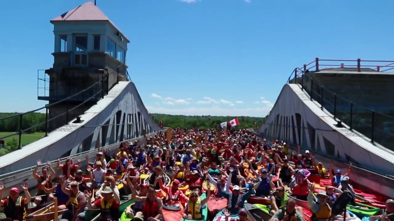 Lock 'n' Paddle 2017 at the Peterborough Lift Lock