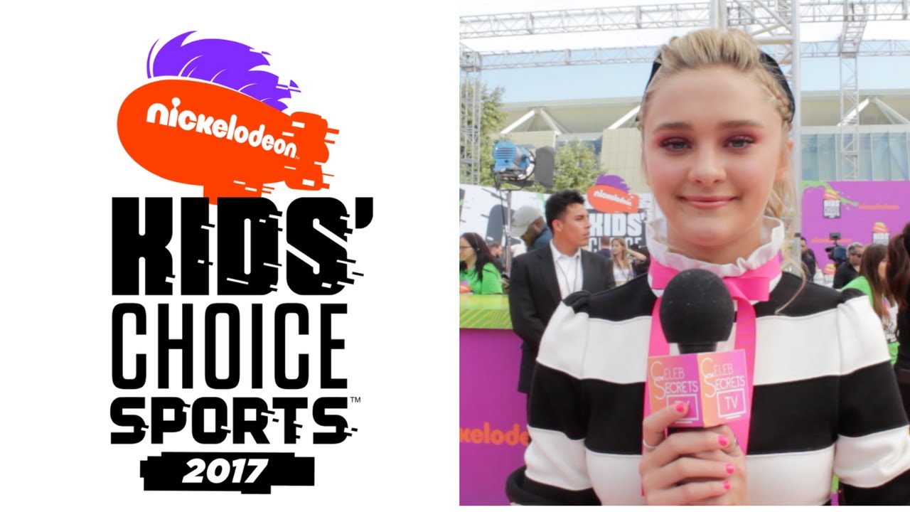 Lizzy Greene Interview: 2017 Kids' Choice Sports Awards